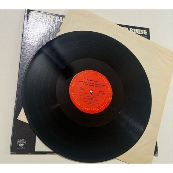 Columbia House Johnny Cash "Five Feet High And Rising - Radio station Promo 1974 - Picture 8 of 11